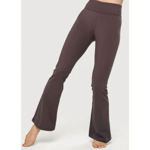 Muses Only Women's Size S Brown Flared Leggings Athletic Yoga Pants